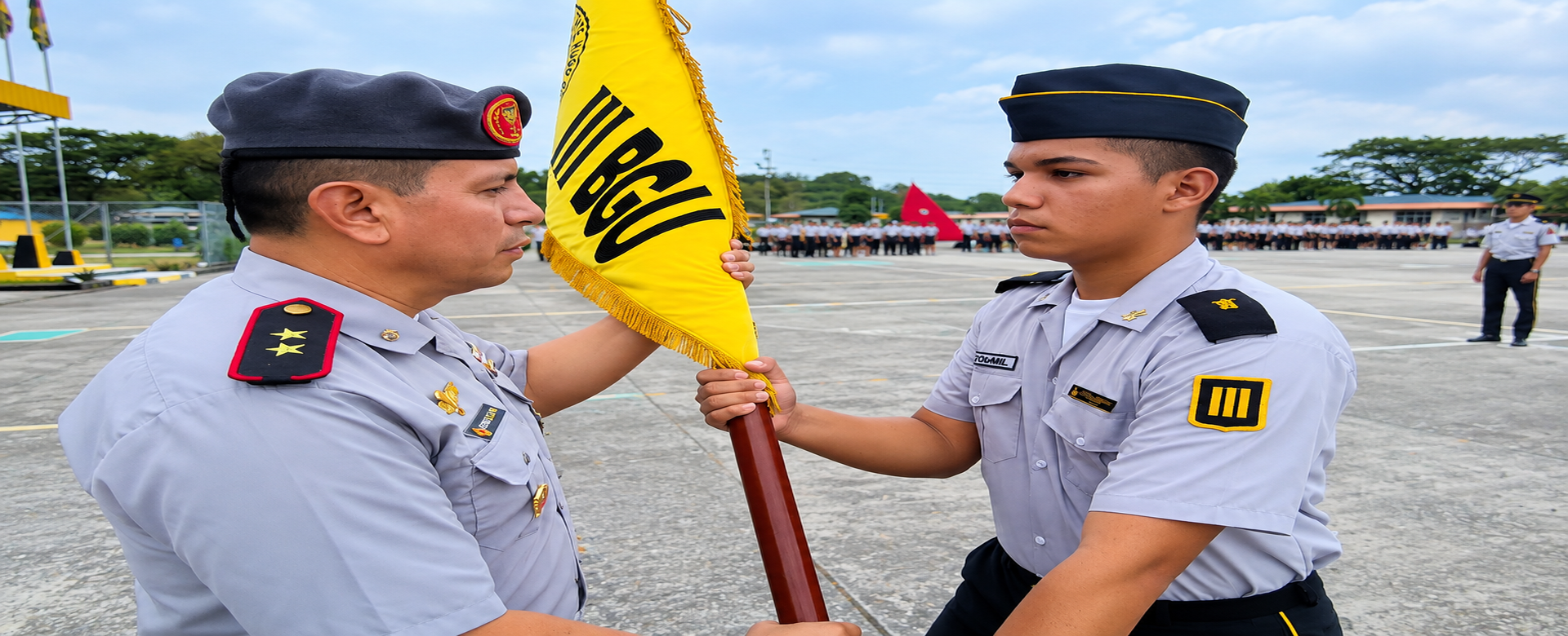ENTREGA DE BANDERÍN