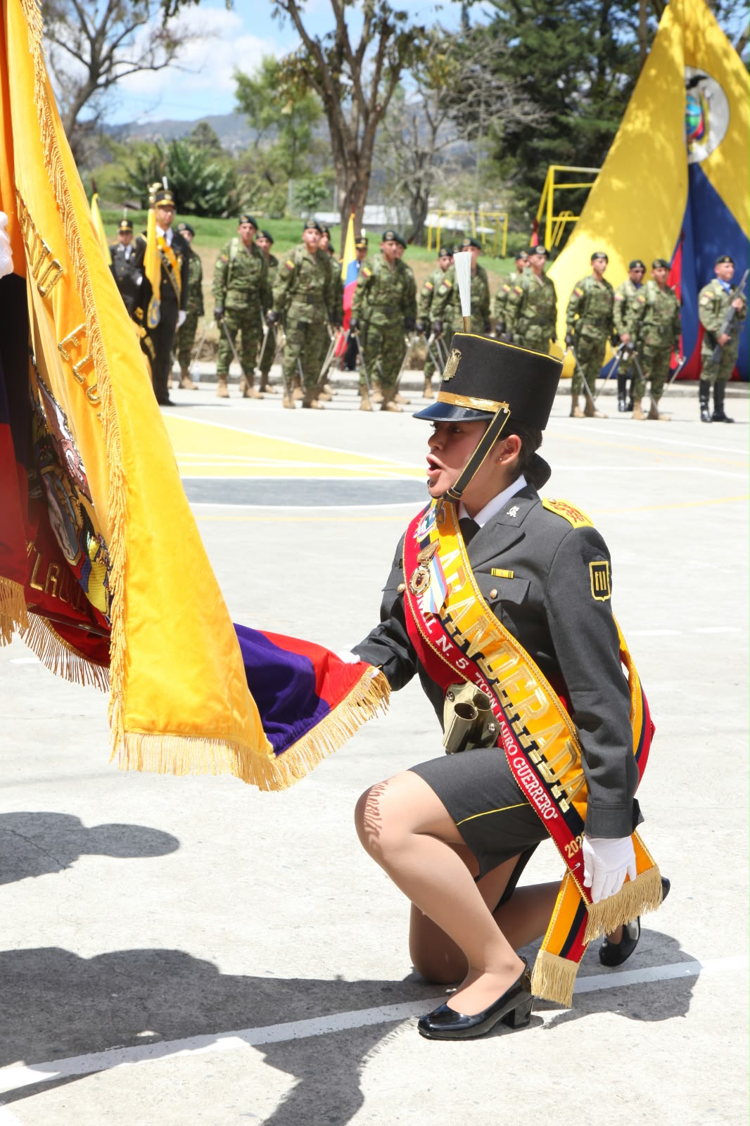 Abanderada Faican C&oacute;rdova Danna Valentina