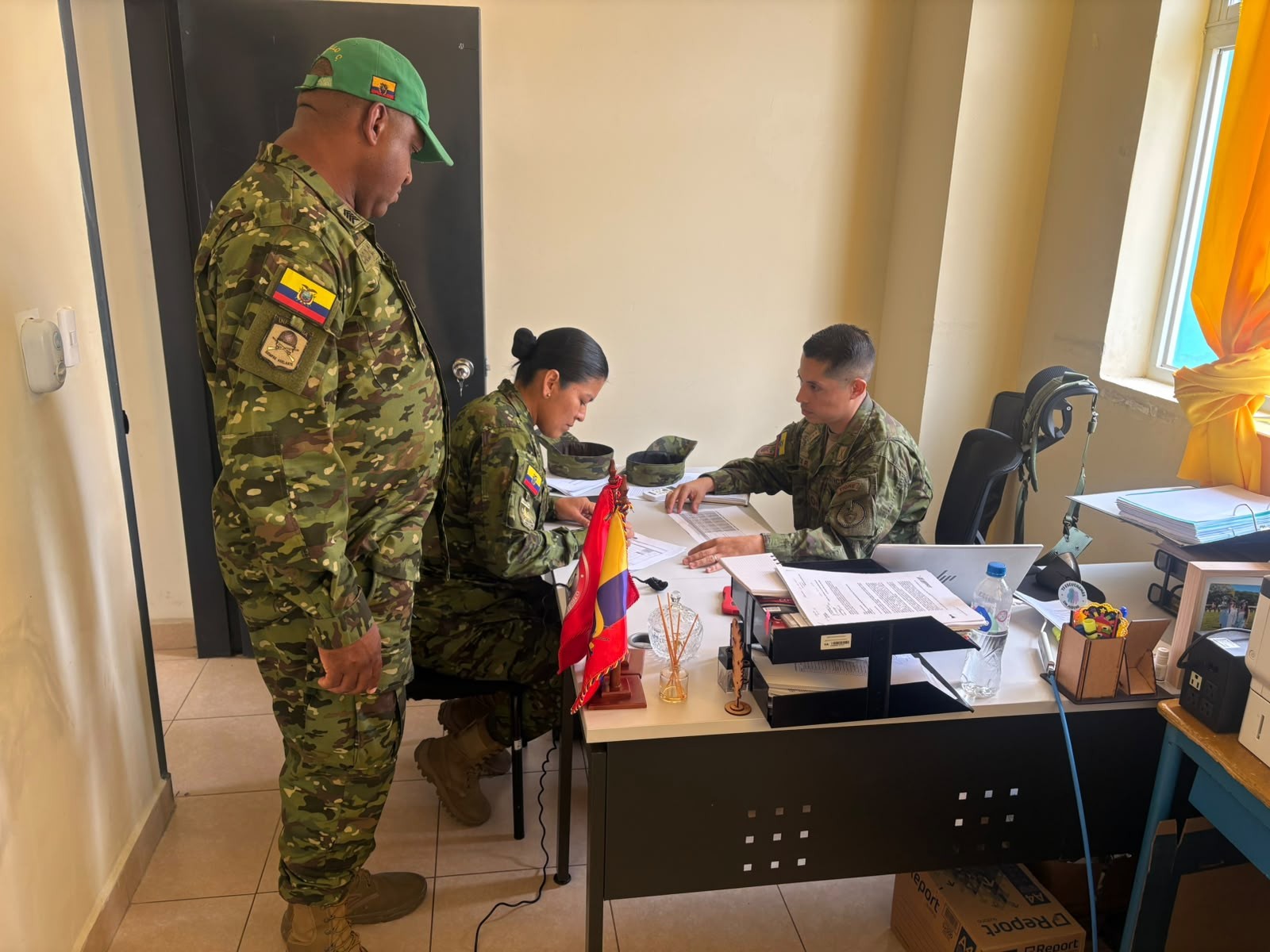 Inspecci&oacute;n en las instalaciones del COMIL 9