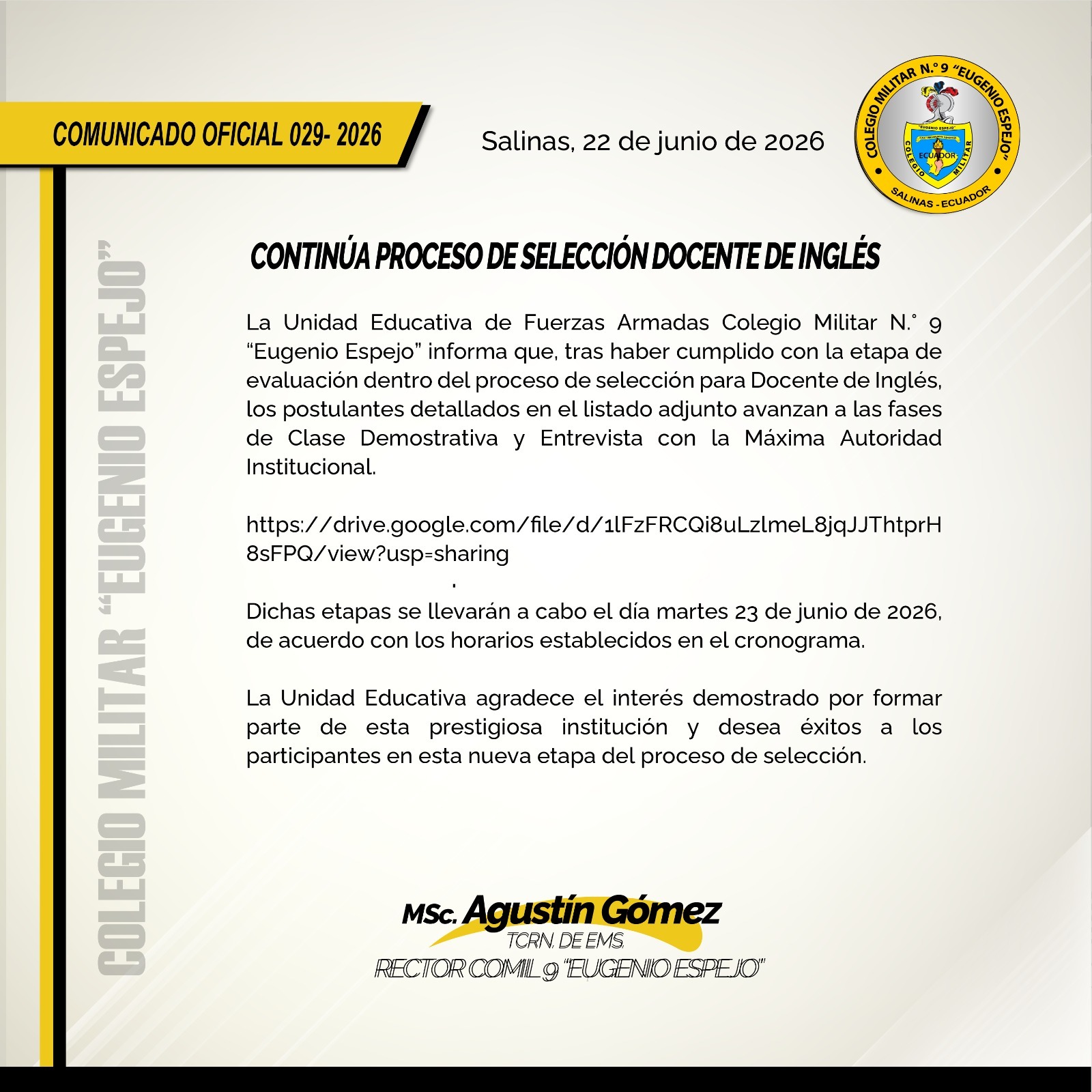 Vacante activa
